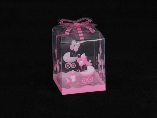 2000373 Chocolate Plastic Box Baby Girl