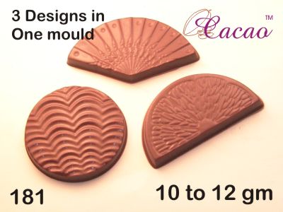 2001586 Cacao Chocolate MOULD 181