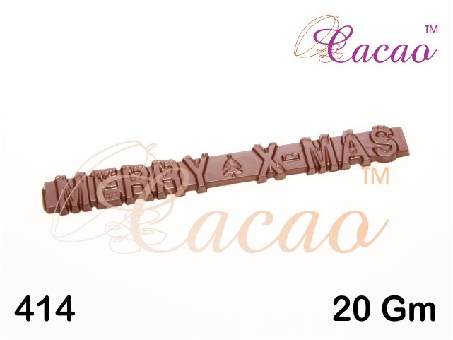 2001593 Cacao Chocolate MOULD 414
