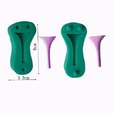 2001300 Silicon Small Heel Mold 2 Pair