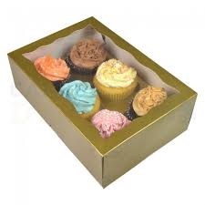 2001657 6 Mini Cupcake Box