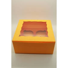 2000033 Orange Cup Cake Box 4 In 1