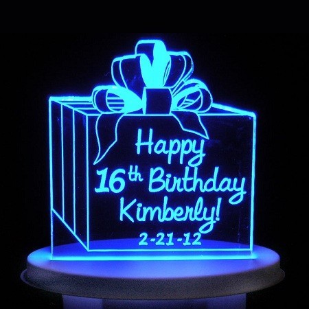 2001921 Vallabh Led Cake Topper