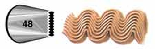 2002081 Wilton #48 Basketwave Piping Tip