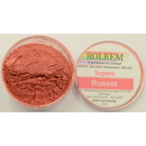 31139 Rolkem Super Colour Sugarcraft Dust Food Colouring 10ml Ru