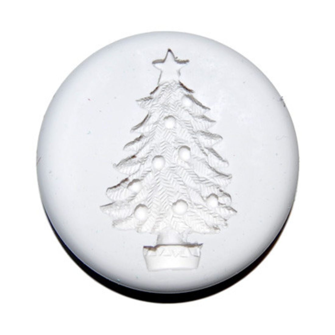2001045 SK-GI Silicone Mould Christmas Tree Plaque
