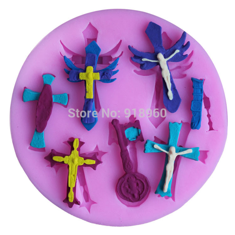 2001792 Silicone Cross Mould (Vksf 563)